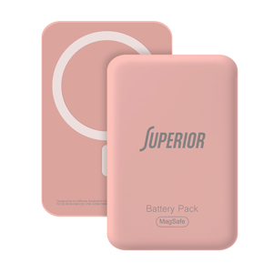 Slika od Power bank MagSafe Superior 15W 10000 mAh roze