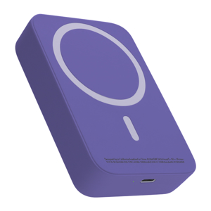 Slika od Power bank MagSafe 15W 10000 mAh ljubicasti