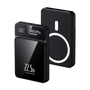 Slika od Power bank MagSafe M50 15W PD 20W+22.5W Fast 5000mAh crni