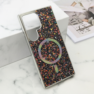 Slika od Futrola GLAM GLOW MagSafe za Samsung S928B Galaxy S24 Ultra 5G crna
