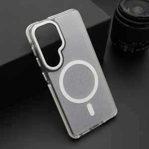 Slika od Futrola SPARKLING LOOK MagSafe za Samsung S941B Galaxy S26 5G bela