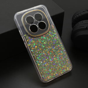 Slika od Futrola CRYSTAL GLOW za Xiaomi Redmi Note 15 5G narandzasta