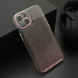 Slika od Futrola OMBRE GLITTER za iPhone 13 (6.1) roze