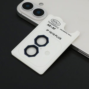 Slika od Folija za zastitu kamere OCTAGON za iPhone 16 (6.1)/16 Plus (6.7) plava