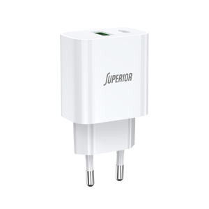 Slika od Kuciste punjaca Superior SU-P102 20W belo (CERT)